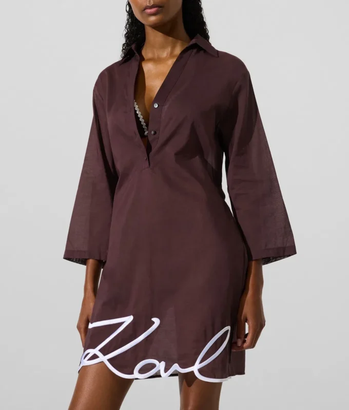 VESTIDO CAMISA DE PLAYA K/SIGNATURE