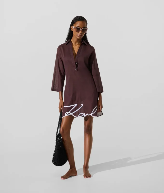 VESTIDO CAMISA DE PLAYA K/SIGNATURE
