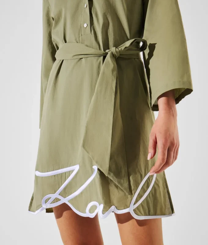 VESTIDO CAMISA DE PLAYA K/SIGNATURE