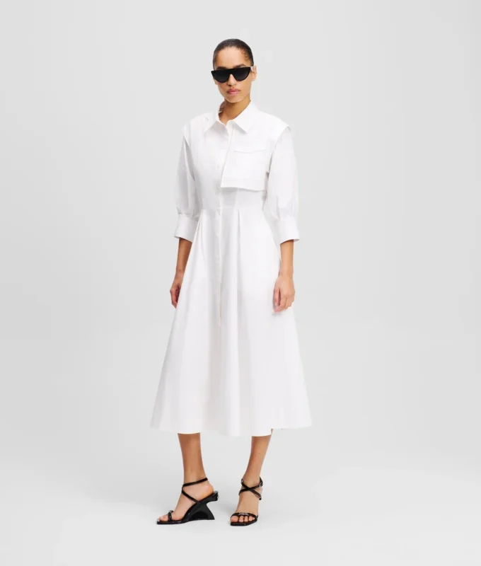 VESTIDO CAMISERO CARGO