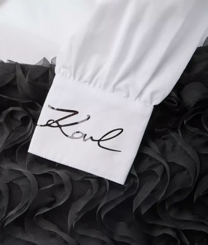 Vestido camisero para niña