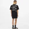 Vestido camiseta con cita de Karl