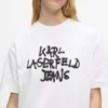 Vestido camiseta con grafiti