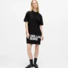 Vestido camiseta con logo