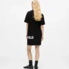 Vestido camiseta con logo
