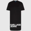 Vestido camiseta con logo
