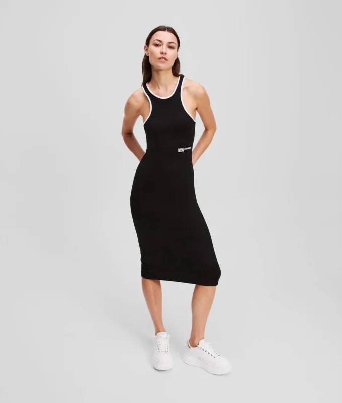 VESTIDO CON CUELLO DE PILOTO