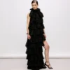 Vestido con volantes KL Studio