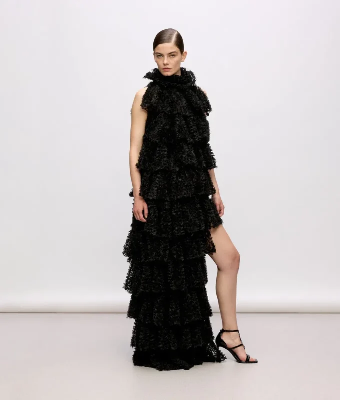 Vestido con volantes KL Studio