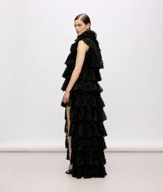 Vestido con volantes KL Studio