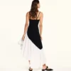 VESTIDO CON VOLANTES KL STUDIO