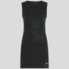 VESTIDO DE DENIM RECUBIERTO