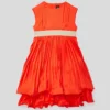 VESTIDO DE FIESTA CON LOGOTIPO PARA NIÑA