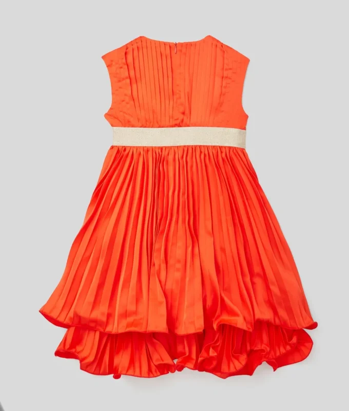 VESTIDO DE FIESTA CON LOGOTIPO PARA NIÑA