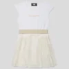 VESTIDO DE FIESTA PLISADO PARA NIÑA