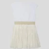 VESTIDO DE FIESTA PLISADO PARA NIÑA