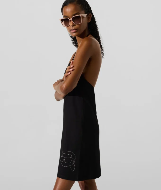 Vestido de playa con pedrería Ikon