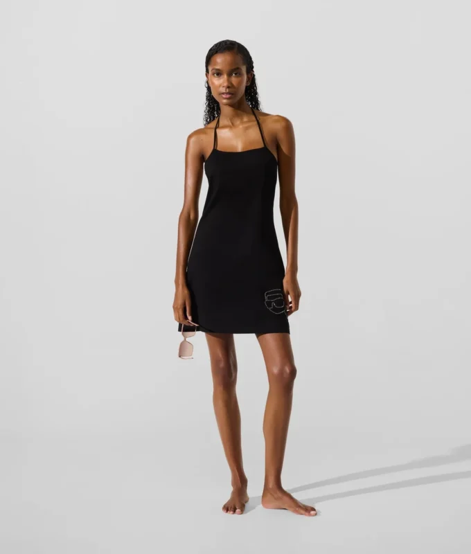 Vestido de playa con pedrería Ikon
