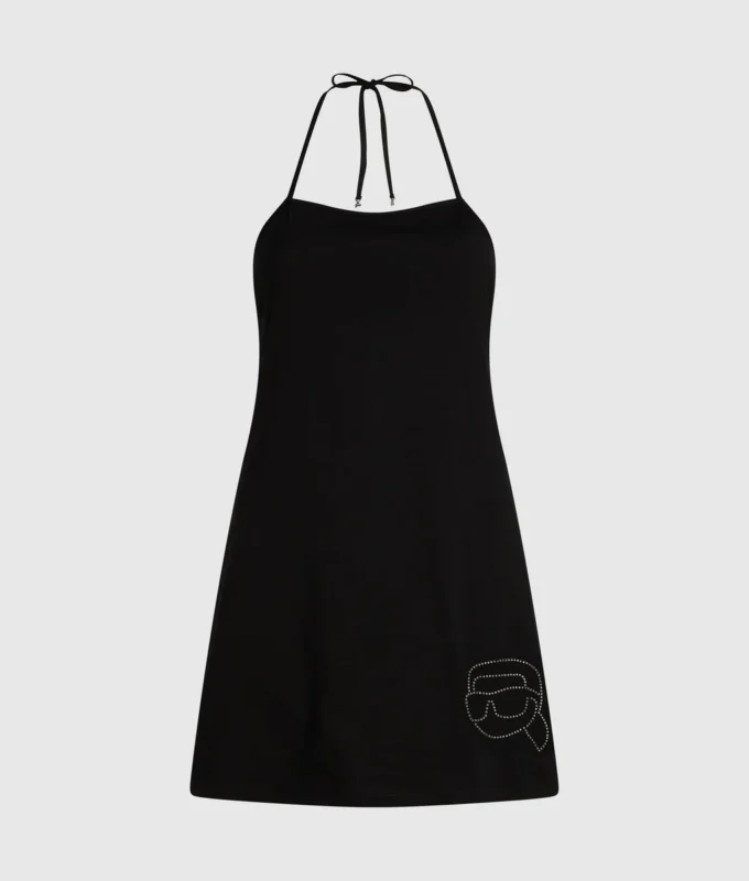 Vestido de playa con pedrería Ikon