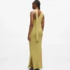 Vestido de punto metalizado