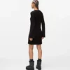 Vestido de punto plisado