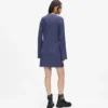 Vestido de punto plisado