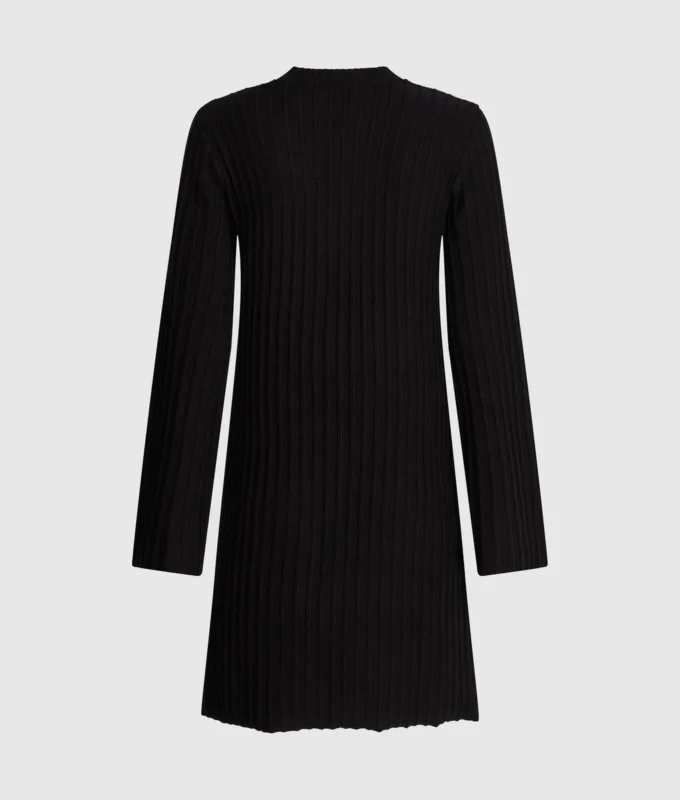 Vestido de punto plisado