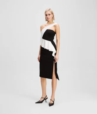 VESTIDO DE UN SOLO HOMBRO