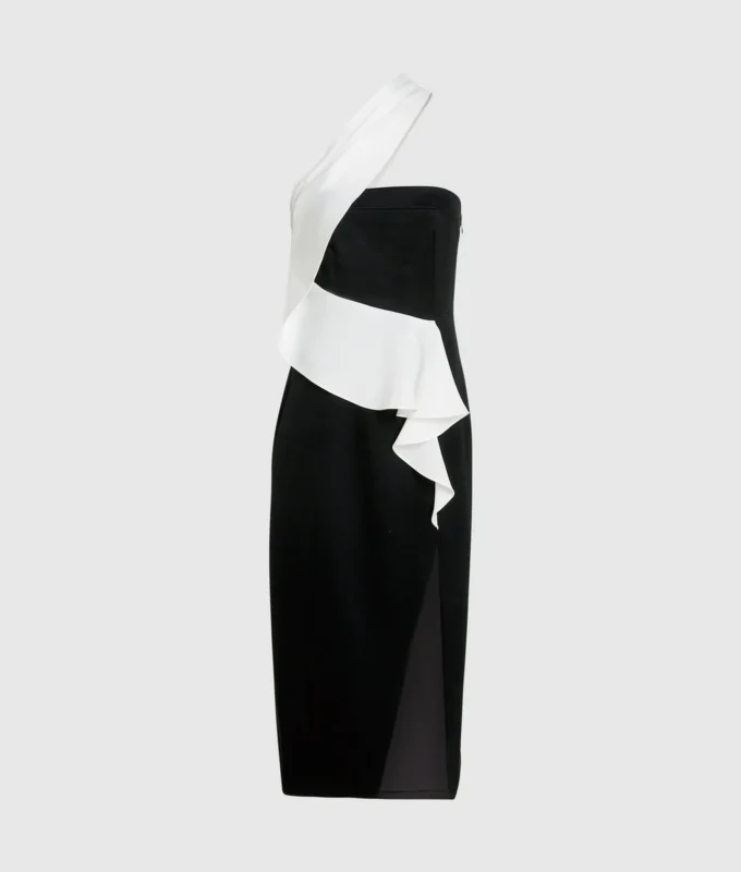 VESTIDO DE UN SOLO HOMBRO