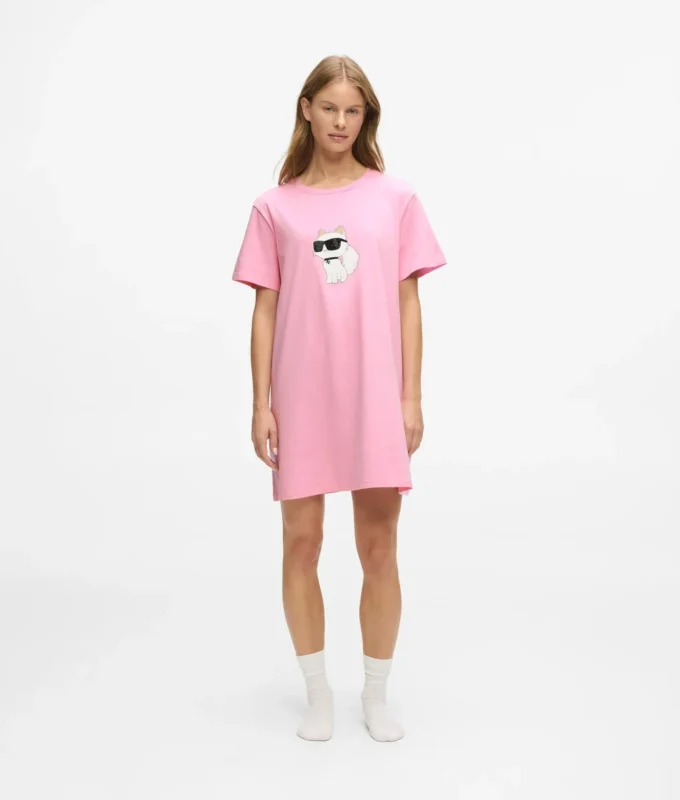 Vestido pijama con pedrería Ikon