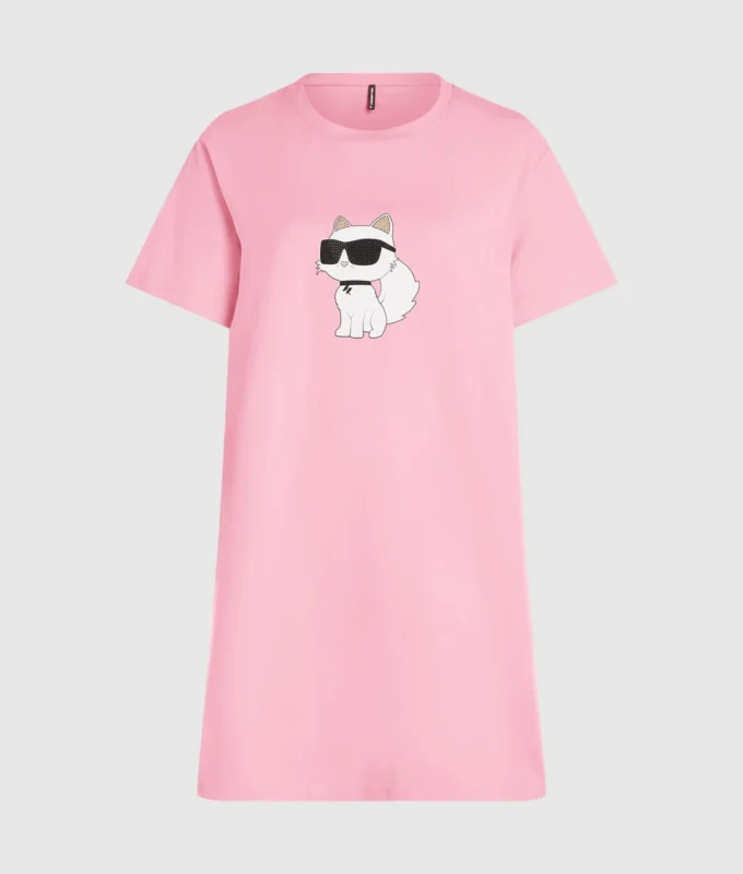 Vestido pijama con pedrería Ikon