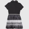 Vestido plisado para niña