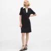 Vestido polo con cuello característico