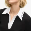 Vestido polo con cuello característico