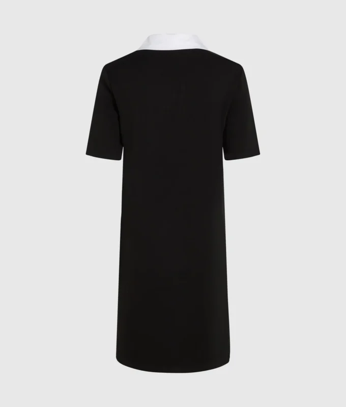 Vestido polo con cuello característico
