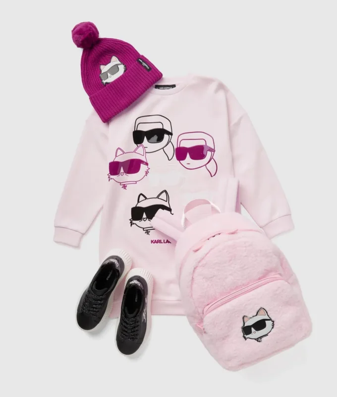 Vestido sudadera Ikon para niña