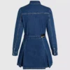 Vestido vaquero con tachuelas