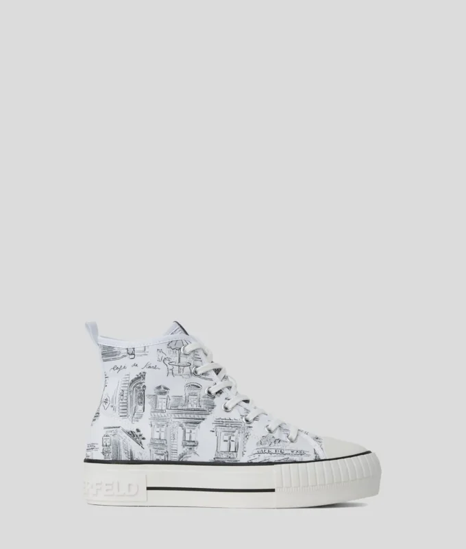 ZAPATILLAS DE CAÑA ALTA KL X JORGE PARRA