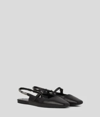 ZAPATOS CON CORREA TRASERA Y CADENA KONNIE SIGNIA