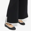 Zapatos de tacón con cuello de cinta