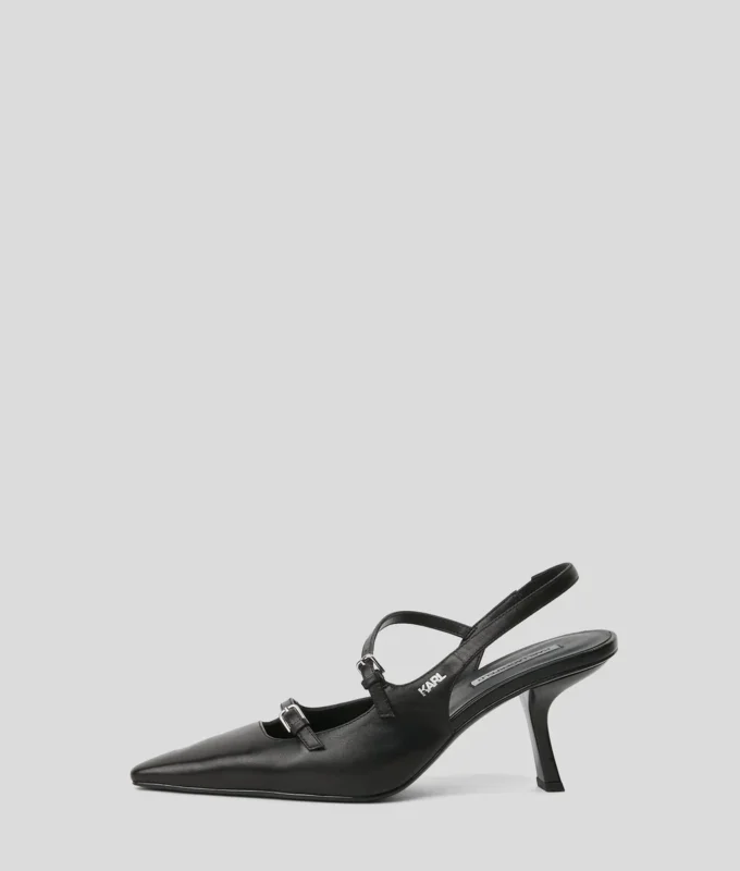 ZAPATOS DE TALONERA CON CORREA KARMEL