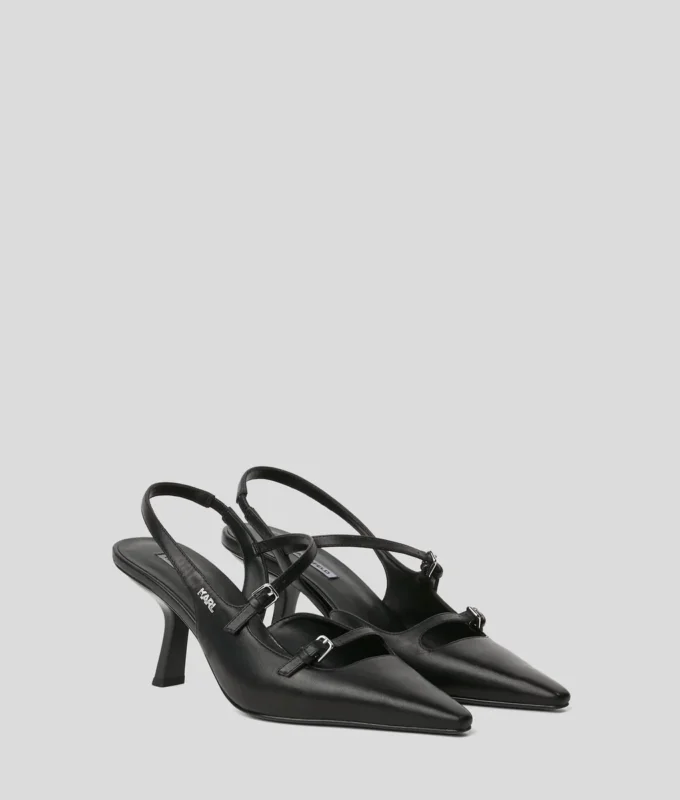 ZAPATOS DE TALONERA CON CORREA KARMEL